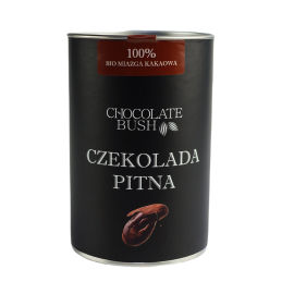 BIO czekolada do picia gorzka 100% kakao bez cukru 200g